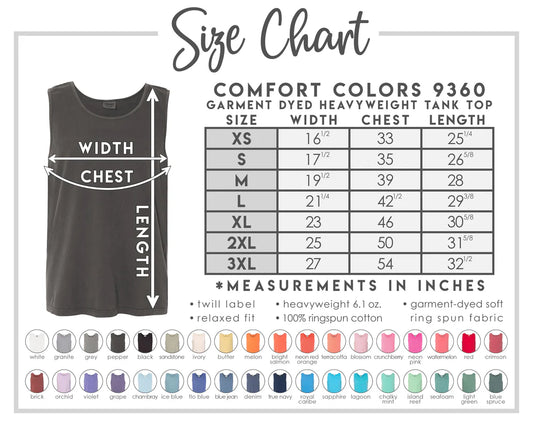 Comfort Colors Tank Top